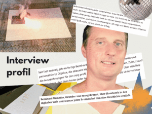 Header Interview profil